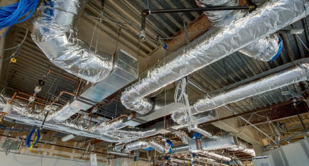 duct split installation