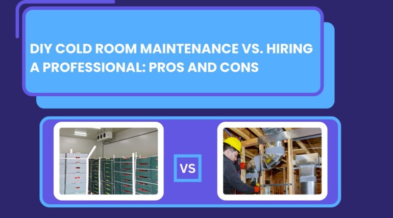 DIY vs Professional Cold Room Maintenance