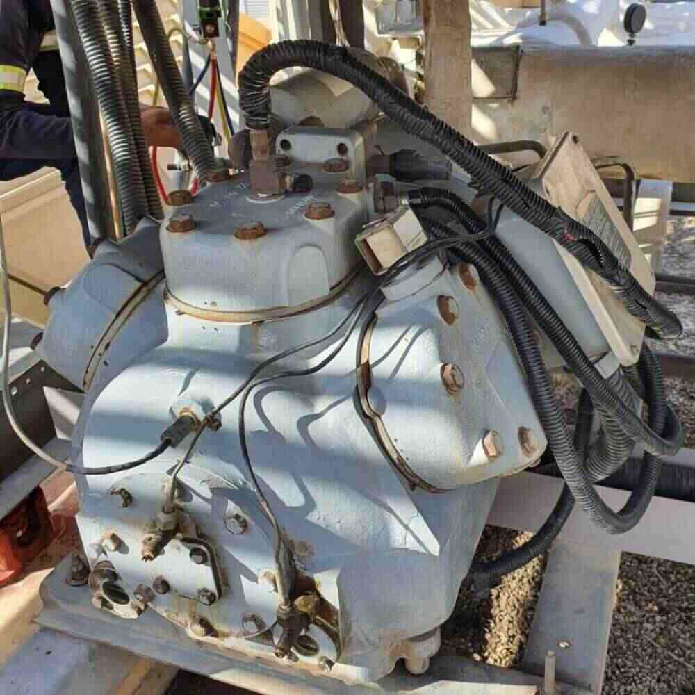 semi hermetic compressor overhauling