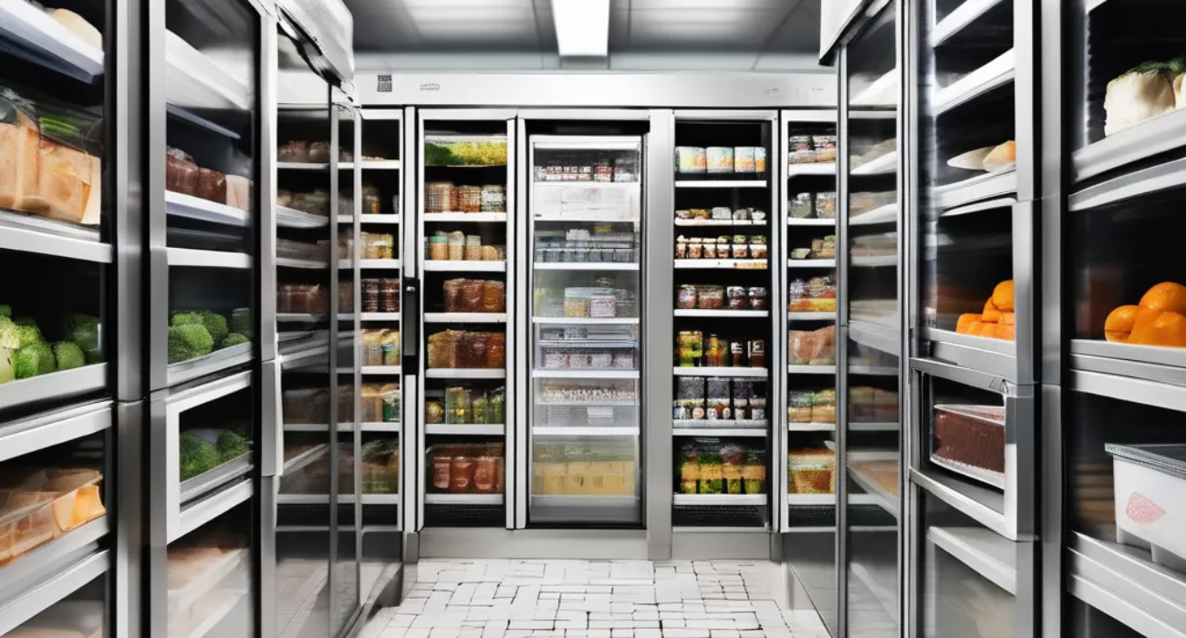 walk-in freezer